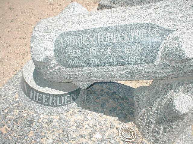 HEERDEN Andries Tobias Wiese, van 1929-1962