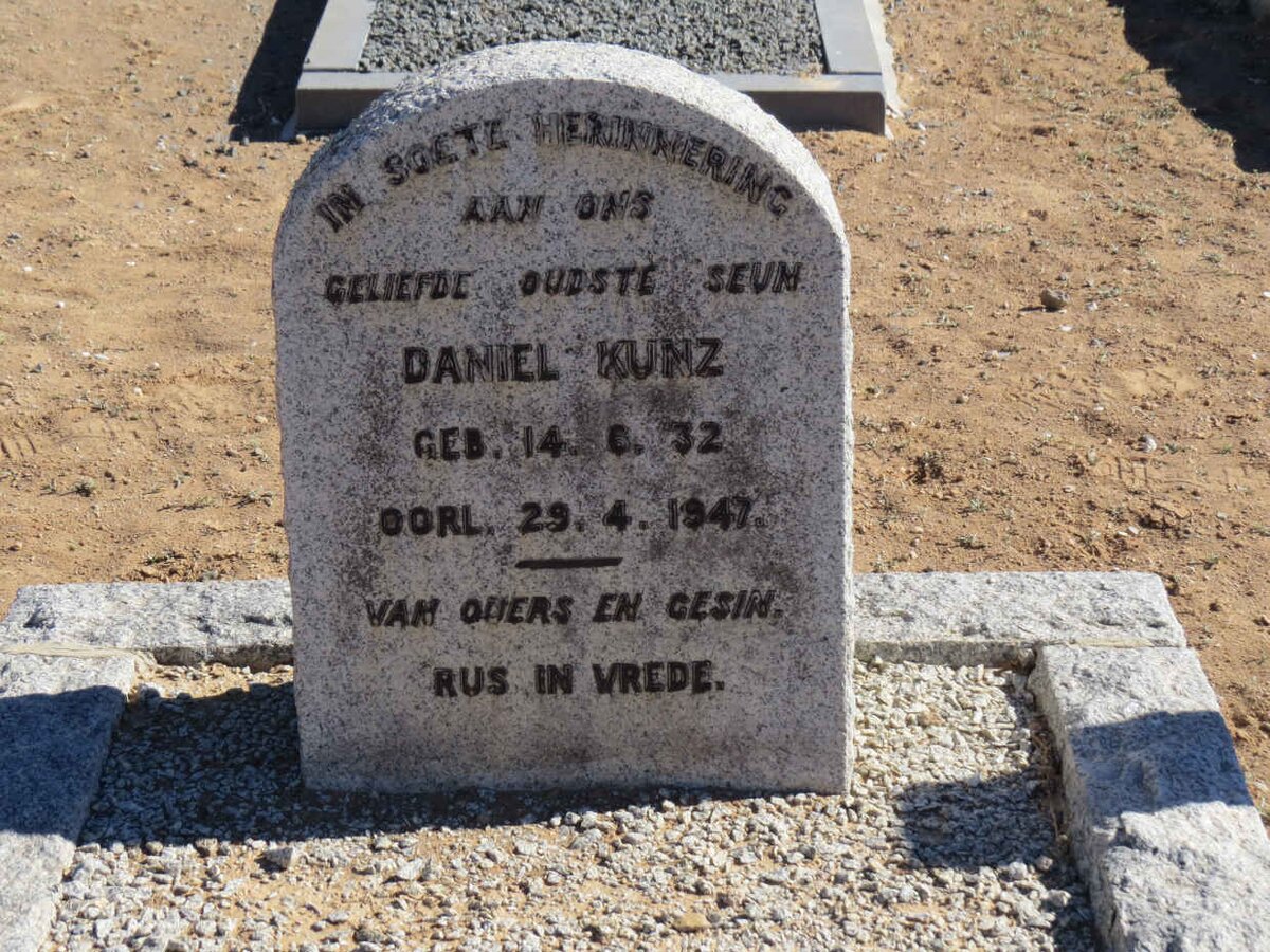 KUNZ Daniel 1932-1947