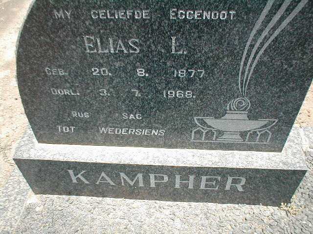 KAMPHER Elias L. 1877-1968