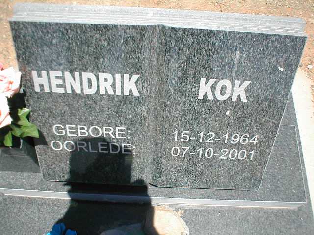 KOK Hendrik 1964-2001