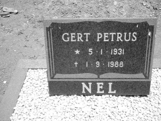NEL Gert Petrus 1931-1988