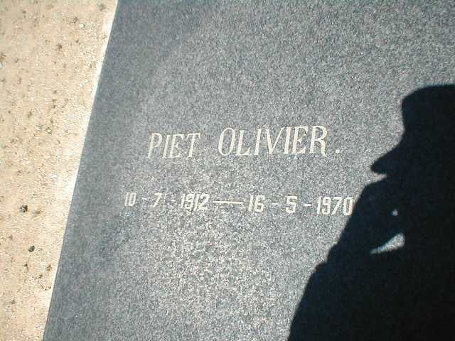 OLIVIER Piet 1912-1970