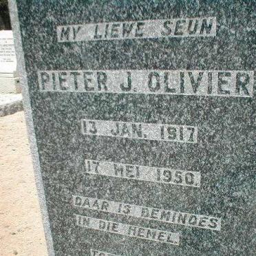 OLIVIER Pieter J. 1917-1950