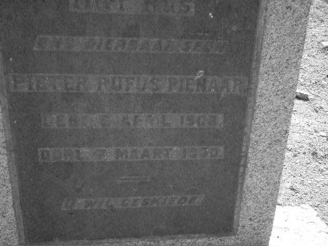 PIENAAR Pieter Rufus 1903-1970