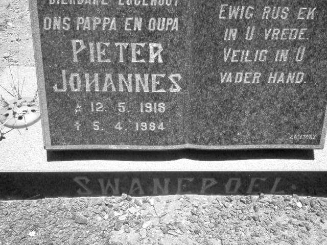 SWANEPOEL Pieter Johannes 1918-1984