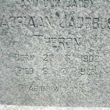 THERON Adriaan Jacobus 1902-1973