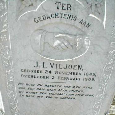VILJOEN J.I. 1845-1909