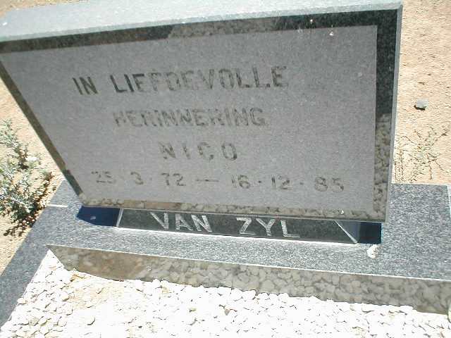 ZYL Nico, van 1972-1985