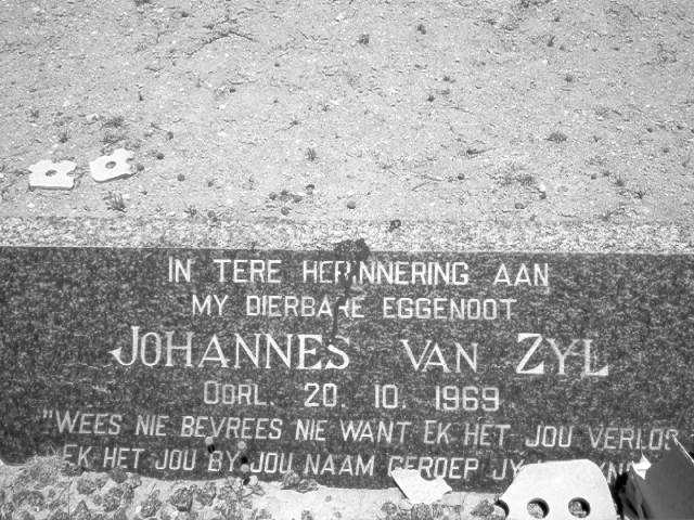 ZYL Johannes, van -1969