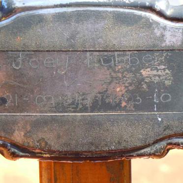 LUBBE Joey 1934-2010