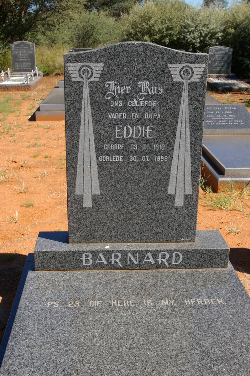 BARNARD Eddie 1910-1993