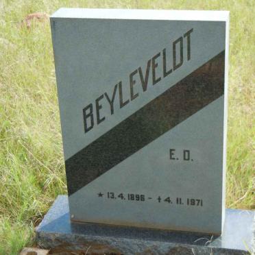 BEYLEVELDT E.D. 1896-1971