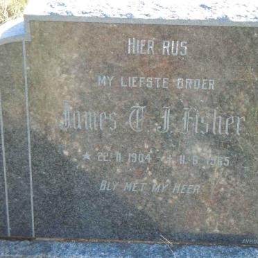 FISHER James T.J. 1904-1965