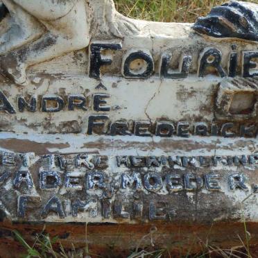 FOURIE Andre Frederick 1954-1976