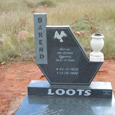 LOOTS Barend 1929-1999