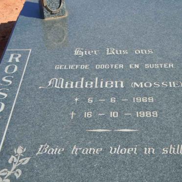 ROSSOUW Madelien 1969-1989