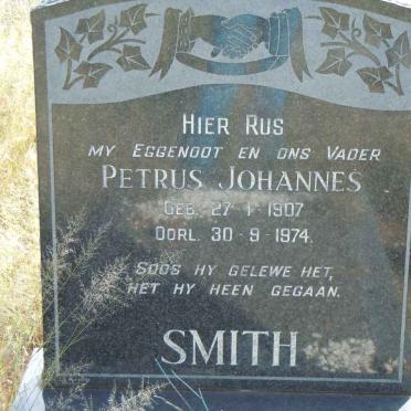 SMITH Petrus Johannes 1907-1974