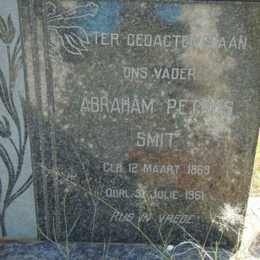 SMIT Abraham Petrus 1869-1961