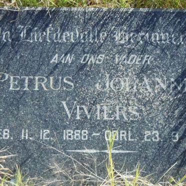 VIVIERS Petrus Johannes 1888-1967