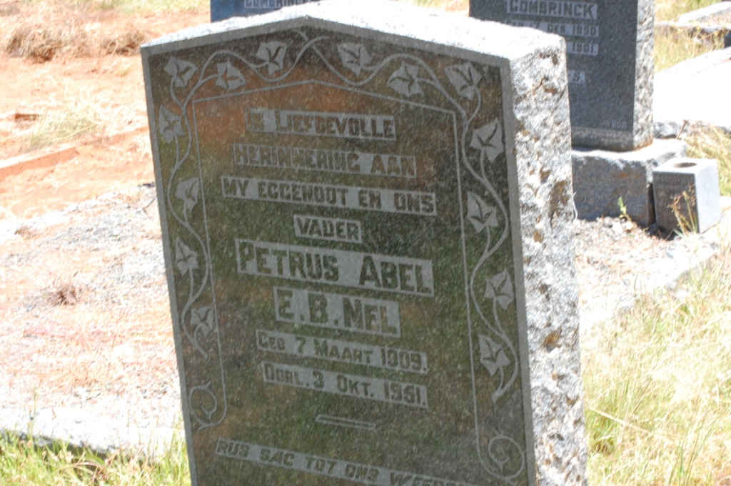 NEL Petrus Abel E.B. 1909-1951