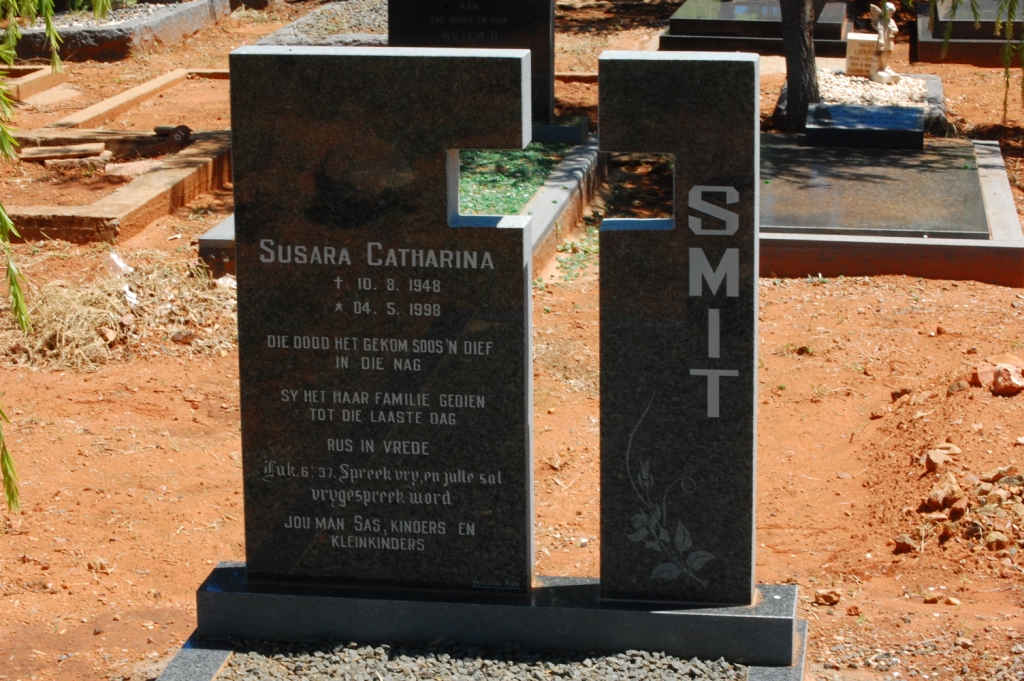 SMIT Susara Catharina 1948-1998