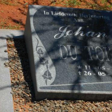 TOIT Johan,du 1941-1998