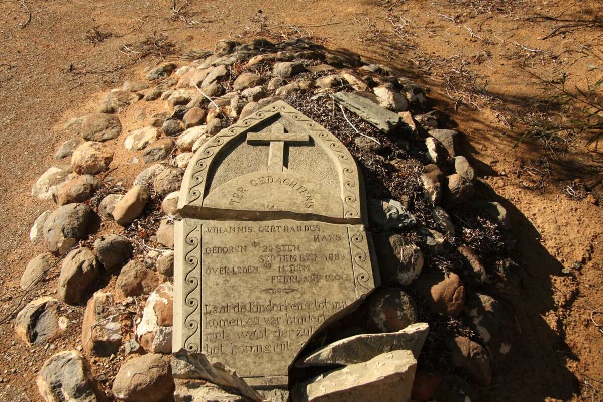 MANS Johannis Gerthardus 1889-1900