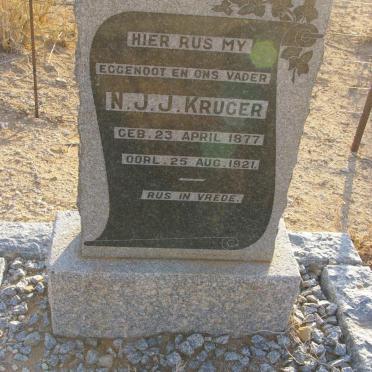KRUGER N.J.J. 1877-1921