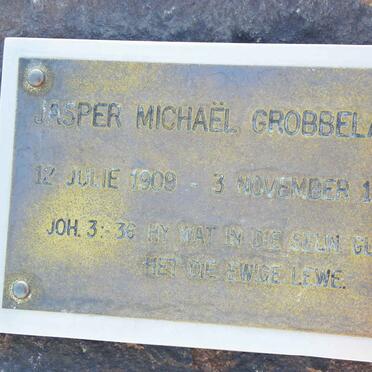GROBBELAAR Jasper Michaël 1909-1988