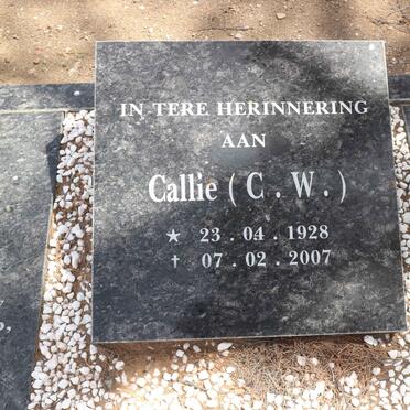 ALBERTS C.W. 1928-2007 &amp; N.A.A. 1926-2012