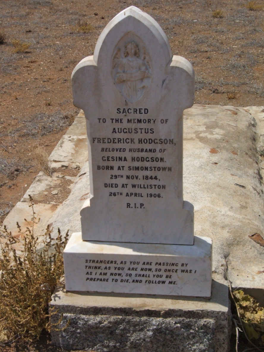 HODGSON Augustus Frederick 1844-1906