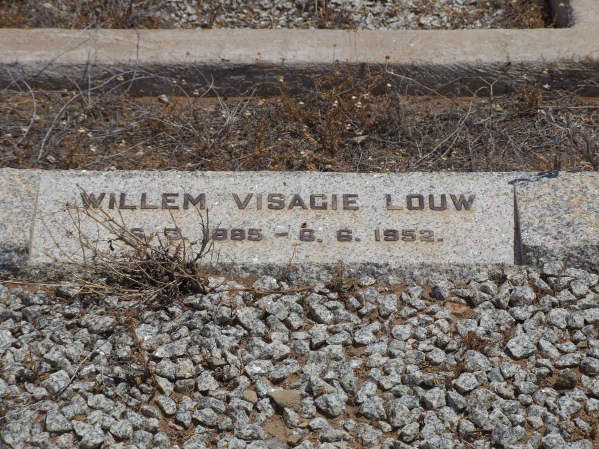 LOUW Willem Visagie 1885-1952