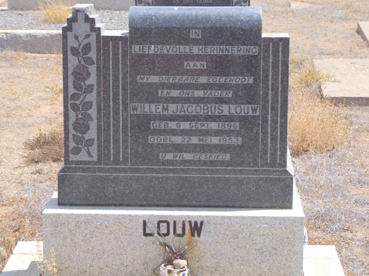 LOUW Willem Jacobus 1896-1953