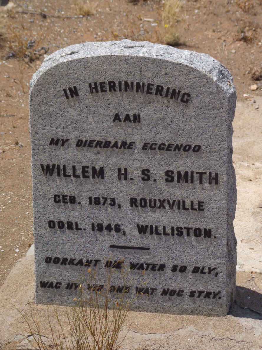SMITH Willem H.S. 1873-1946