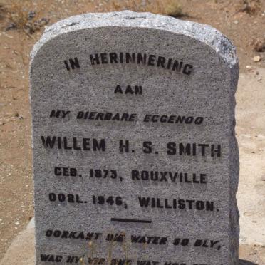 SMITH Willem H.S. 1873-1946