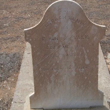 VALK F., van der 1836-1896