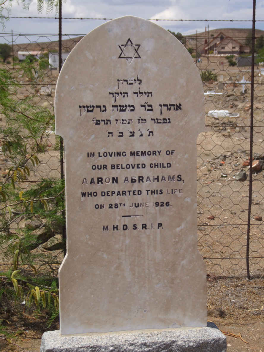 ABRAHAMS Aaron -1926