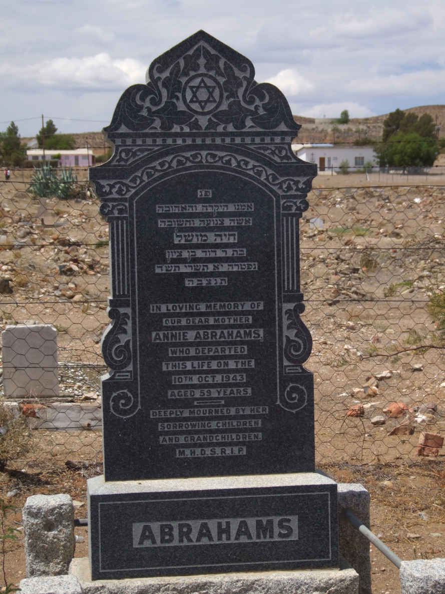 ABRAHAMS Annie -1943
