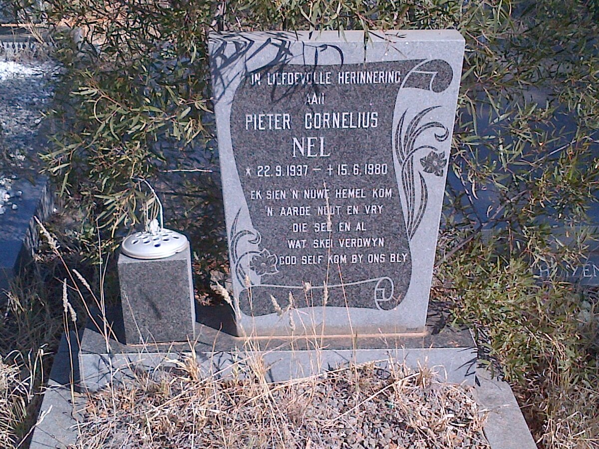 NEL Pieter Cornelius 1937-1980