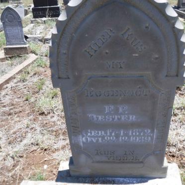 BESTER F.P. 1872-1939