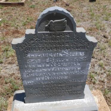 BRITZ Elizabeth Sofia 1921-1922