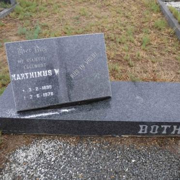 BOTHMA Marthinus W. 1899-1978 &amp; Magdalena J. BEESLAAR 1903-1983