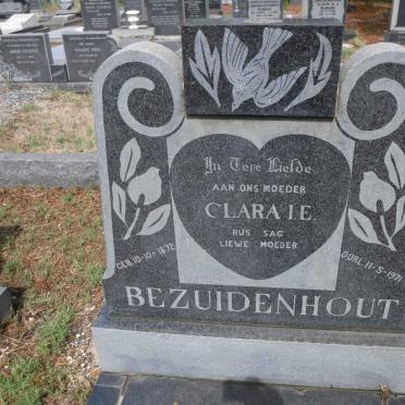 BEZUIDENHOUT Clara I.E. 1872-1971