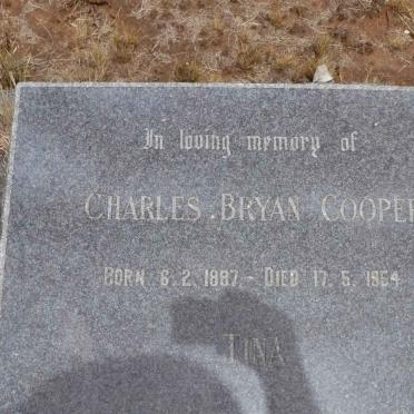COOPER Charles Bryan 1887-1954