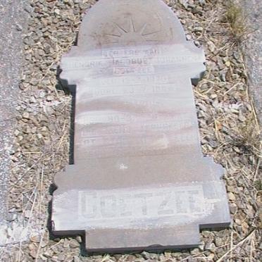 COETZEE Hendrik Jacobus Johannes 1876-1944