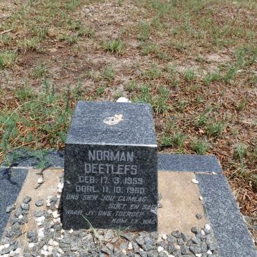 DEETLEFS Norman 1959-1960