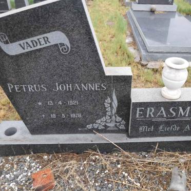 ERASMUS Petrus Johannes 1921-1978 &amp; Sarah Jurina 1925-