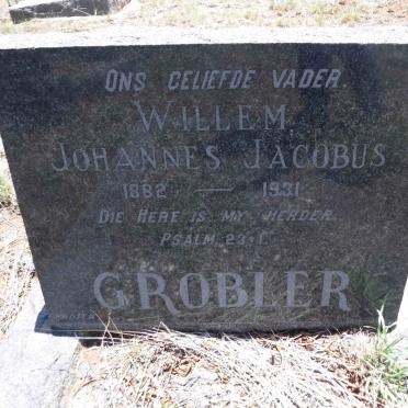 GROBLER Willem Johannes Jacobus 1882-1931