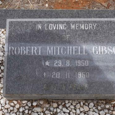 GIBSON Robert Mitchell 1950-1950