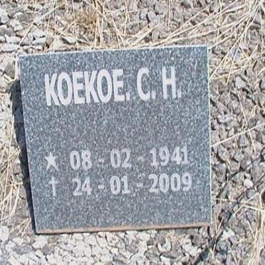 HANEKOM Koekoe C. H. 1941-2009